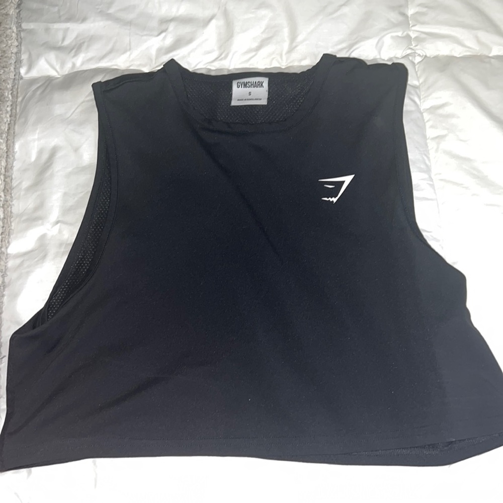 gymshark women's cropped loose tank
